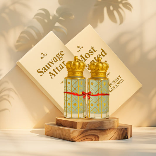 pack of Most Wanted & Sauvage Attar - 12 ML