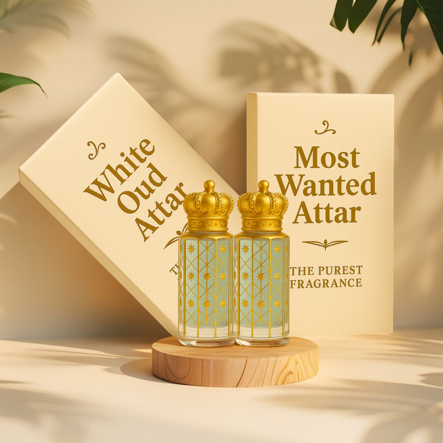 Most Wanted & White Oud Attar Combo - 12 ML